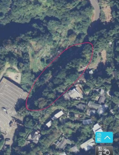 該空地之簡易空照圖圖片