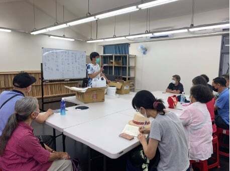 顏老師講解藍染原理及實務圖片